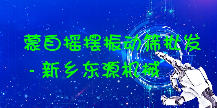 蒙自搖擺振動篩批發(fā) - 新鄉(xiāng)東源機(jī)械