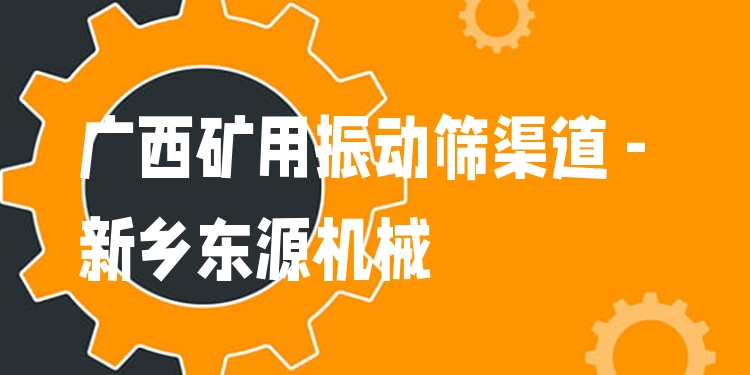 廣西礦用振動(dòng)篩渠道 - 新鄉(xiāng)東源機(jī)械
