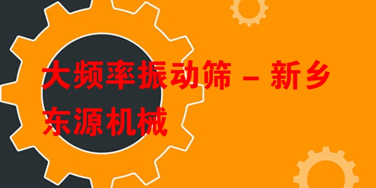 大頻率振動篩 - 新鄉(xiāng)東源機械